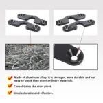 For Jeep Wrangler JK / JL / JT 2018 Car Sun Visor Clip Mount - Image 5