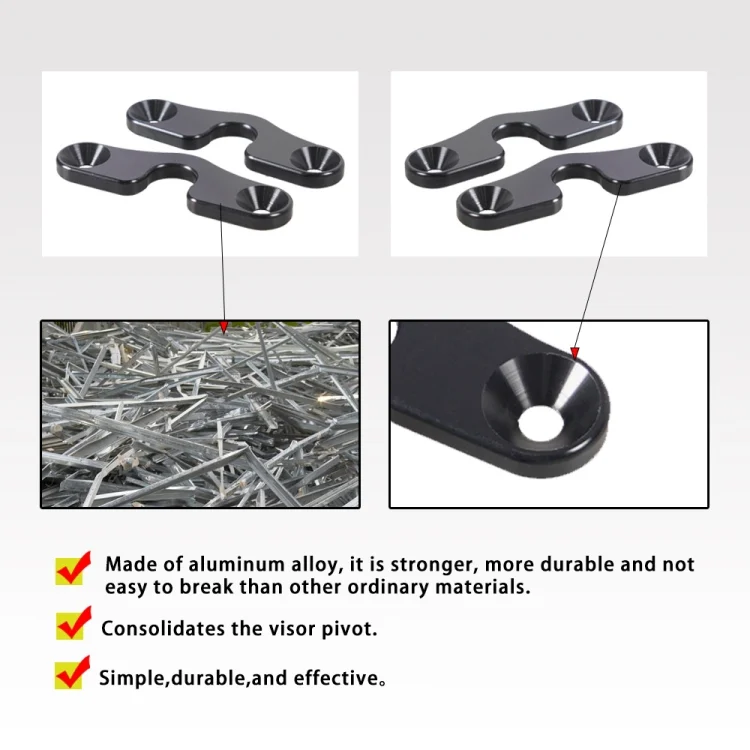 EDA0042905_4.webp For Jeep Wrangler JK / JL / JT 2018 Car Sun Visor Clip Mount - Image 5