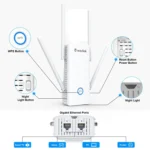 Wavlink AERIAL D4X AX1800Mbps Dual Frequency WiFi Signal Amplifier WiFi6 Extender - Image 5