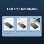 ORICO ORICO-2526U3-V1 2.5 inch USB 3.0 Micro-B Hard Drive Enclosure External Storage Case - Image 13