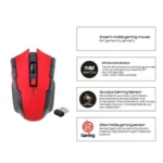6-keys 2.4G 1600DPI Three-speed Adjustable Wireless Office Mouse - Image 4