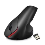 HXSJ A889 6 Keys 2400DPI 2.4GHz Vertical Wireless Mouse Rechargeable