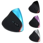 HXSJ A889 6 Keys 2400DPI 2.4GHz Vertical Wireless Mouse Rechargeable - Image 6