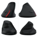 HXSJ A889 6 Keys 2400DPI 2.4GHz Vertical Wireless Mouse Rechargeable - Image 2