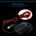 HXSJ A907 7 Keys Colorful Luminous 7D Wired Gaming Mouse - Image 7