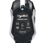 HXSJ S100 6 Keys Colorful Luminous Wired Gaming Mouse - Image 4