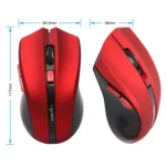 HXSJ X50 2.4G 6 Keys 1600DPI Three-speed Adjustable Wireless Mouse - Image 2