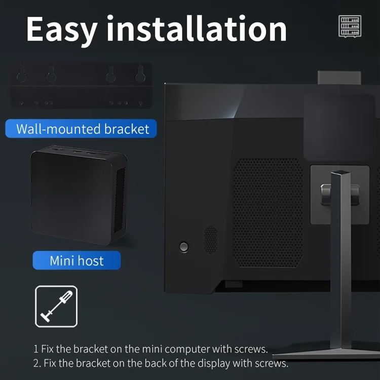 EDA004326501_B10.webp ZX03 Windows 11 Mini PC, Intel Twin Lake N150, Support Dual HDMI Output - Image 11