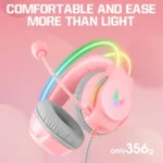 X26 USB+3.5mm RGB Wired Gaming Headset - Image 5