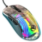 X400 7 Keys Transparent RGB Wired Gaming Mouse - Image 2