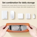 Waterproof PU Laptop Bag Inner Bag with Power Pack - Image 8