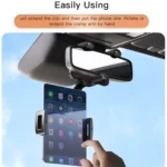 Yesido C196 Car Rearview Mirror Using Phone Holder - Image 9