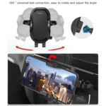 Yesido C84 360 Degree Rotating CD Port Car Phone Holder - Image 6