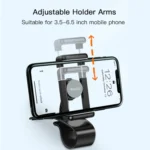 Yesido C103 Car Dashboard Snap-On Mobile Phone Navigation Holder - Image 8