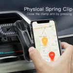 Yesido C105 Car Air Outlet Dual Clip Mobile Phone Navigation Holder - Image 2