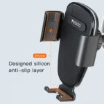 Yesido C105 Car Air Outlet Dual Clip Mobile Phone Navigation Holder - Image 4