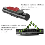 Yesido C68 Car Temporary Parking Card Magnetic Adsorption Luminous Phone Number Plate - Image 4