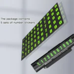 Yesido C68 Car Temporary Parking Card Magnetic Adsorption Luminous Phone Number Plate - Image 6