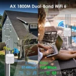 Wavlink WN573HX1 WiFi 6 AX1800 Dual Band Long Range Outdoor WiFi Extender - Image 4