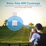 Wavlink WN573HX1 WiFi 6 AX1800 Dual Band Long Range Outdoor WiFi Extender - Image 5