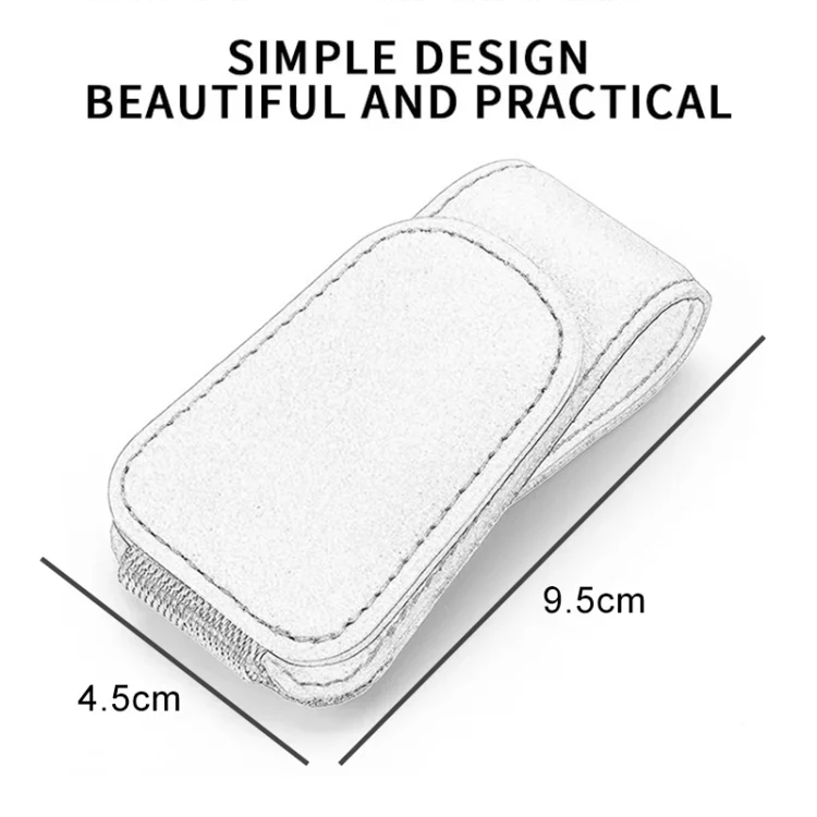 EDA0046673_B1.webp Car Sun Visor Glasses Holder Multifunctional Card Clip Storage Rack - Image 2