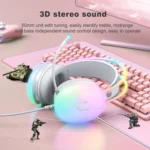 ONIKUMA X25 RGB Wired Gaming Headset - Image 4