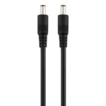 DC Power Plug 5.5 x 2.1mm Male to Male Adapter Connector Cable - Image 2