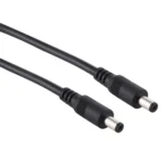 DC Power Plug 5.5 x 2.1mm Male to Male Adapter Connector Cable - Image 3