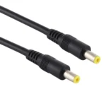 DC Power Plug 5.5 x 2.5mm Male to Male Adapter Connector Cable - Image 3