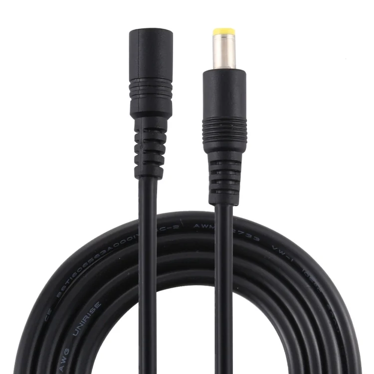5.5 x 2.5mm Female to Male DC Power Extension Cable