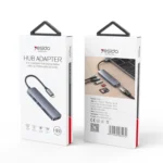 Yesido HB11 6 in 1 USB-C / Type-C Ports Multifunctional Docking Station HUB Adapter - Image 8