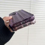 Retro Weave Texture Electroplating Phone Case - Image 5