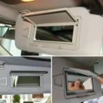 For Mercedes Benz E / CLS Class W212 W218 Left Driving Car Sun Visor Makeup Mirror - Image 7