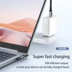 40Gbps 240W USB-C / Type-C Female to USB-C / Type-C Male 3D Bend Adapter - Image 4