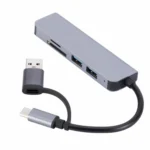2302 5 in 1 USB+USB-C/Type-C to USB Multi-function Docking Station HUB Adapter - Image 6
