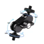 360 Pivot Magic Arm Mount 1/4 inch Ball Head Bracket - Image 5