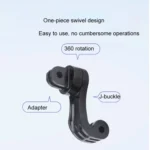 360 Rotation J-Hook Buckle Mount Adapter - Image 4