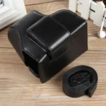Full Body Magnetic Leather Camera Case Bag with Strap, Regular Edition - Image 4