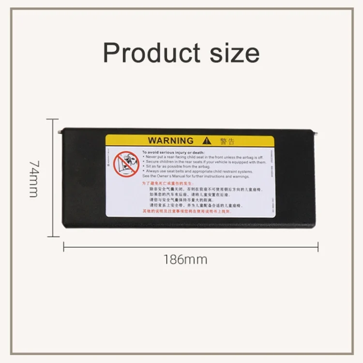 EDA0048695_B2.webp For Peugeot 308 2010-2022 Left-hand Drive Car Sun Visor Makeup Mirror Cover 98177070 - Image 3