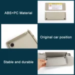 For Peugeot 308 2010-2022 Left-hand Drive Car Sun Visor Makeup Mirror Cover 98177070 - Image 4