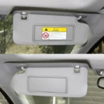 For Peugeot 308 2010-2022 Left-hand Drive Car Sun Visor Makeup Mirror Cover 98177070 - Image 5