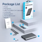 ORICO AM2C3-2SN Dual-bay M.2 NVME + SATA SSD Enclosure - Image 15