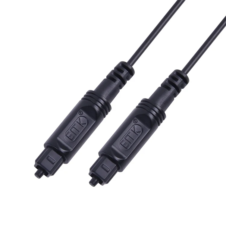 EMK Digital Audio Optical Fiber Cable Plastic Speaker Balance Cable