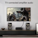 EMK Digital Audio Optical Fiber Cable Plastic Speaker Balance Cable - Image 12