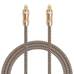 EMK Gold-plated TV Digital Audio Optical Fiber Connecting Cable