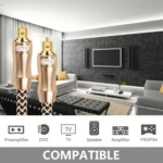 EMK Gold-plated TV Digital Audio Optical Fiber Connecting Cable - Image 13