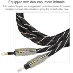 EMK Square Port to Round Port Set-top Box Digital Audio Optical Fiber Connecting Cable - Image 9