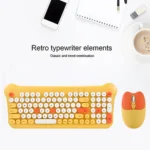 QW05 Mixed Color Portable 2.4G Wireless Keyboard Mouse Set - Image 4