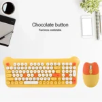 QW05 Mixed Color Portable 2.4G Wireless Keyboard Mouse Set - Image 5