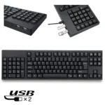 Wired USB Left Hand Keyboard with Dual HUB Function - Image 4